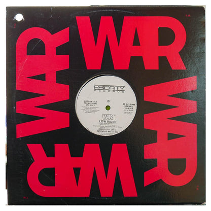 WAR  - LOW RIDER | 12" MAXI SINGLE USADO