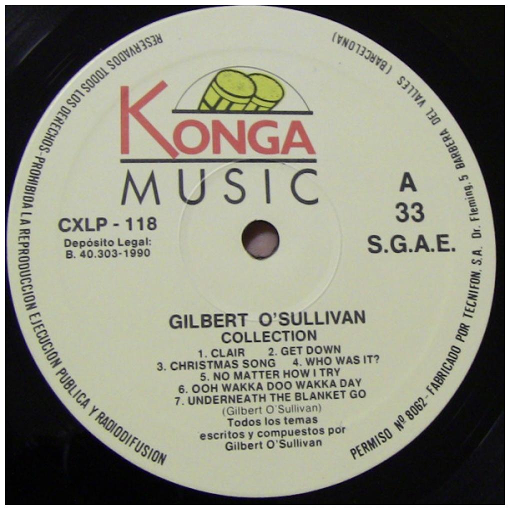 GILBERT O'SSULIVAN - COLLECTION (2LP) | VINILO USADO