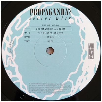 PROPAGANDA - A SECRET WISH | VINILO