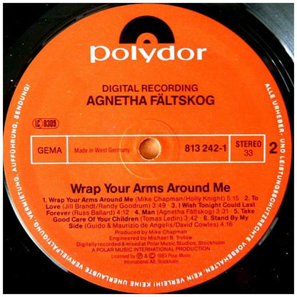 AGNETTHA FALTSKOG - WRAP YOUR ARMS AROUND ME | VINILO USADO