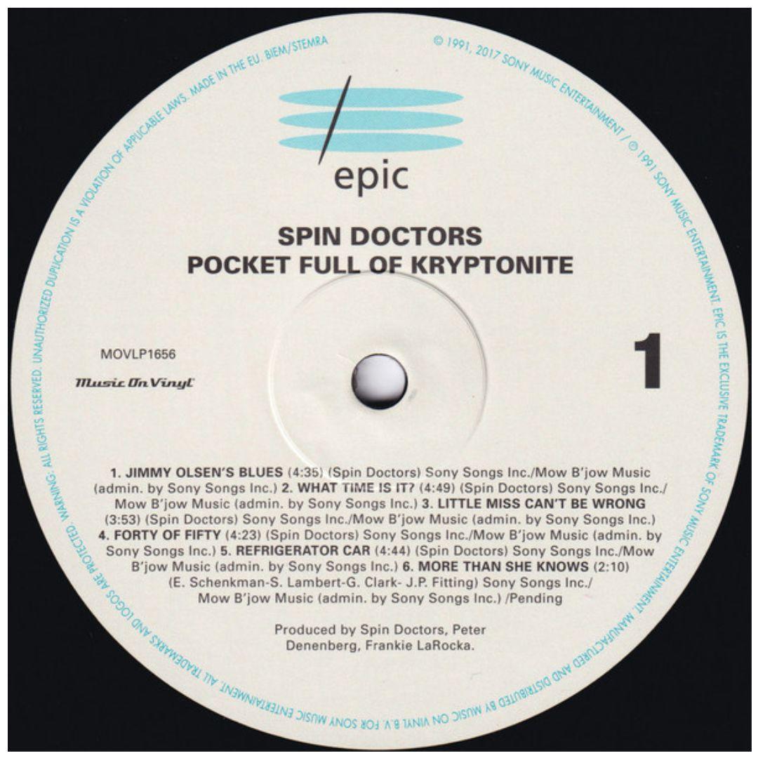 SPIN DOCTORS - POCKET FULL OF KRYPTONITE | VINILO