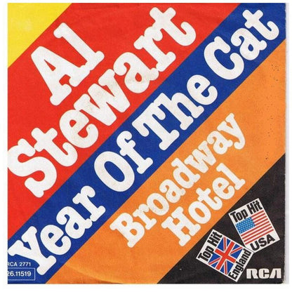 AL STEWARD - YEAR OF THE CAT | 7" SINGLE USADO