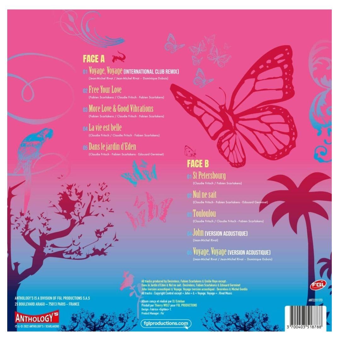 DESIRELESS - VOYAGE, VOYAGE (PINK VINYL) | VINILO