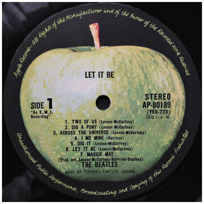 THE BEATLES - LET IT BE (JAPAN EDITION) | VINILO USADO