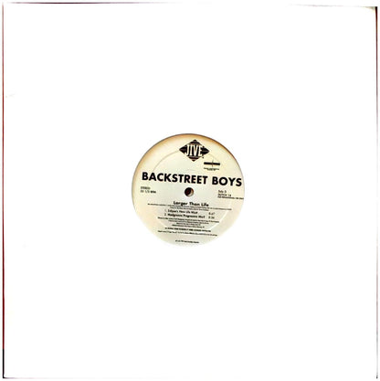 BACKSTREET BOYS - LARGER THAN LIFE (2LP) | 12 MAXI SINGLE USADO