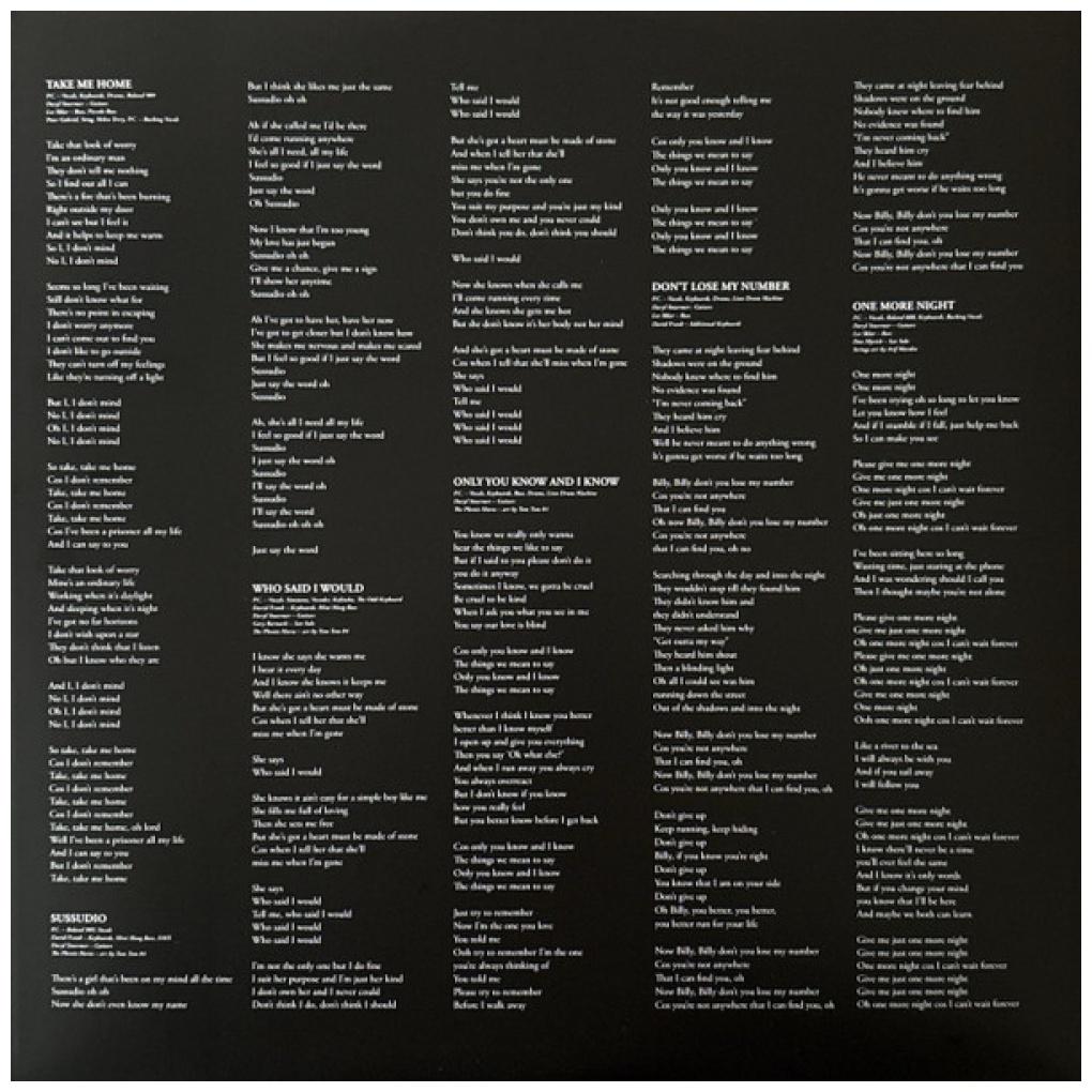 PHIL COLLINS - 12"ERS (RSD) | VINILO