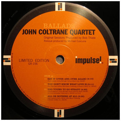 JOHN COLTRANE - BALLADS | VINILO