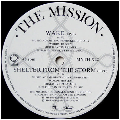 THE MISSION - WASTELAND (ANNIVERSARY MIX) | 12'' MAXI SINGLE USADO