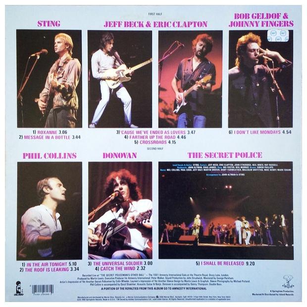 THE SECRET POLICEMAN S - OTHER BALL THE MUSIC | VINILO USADO