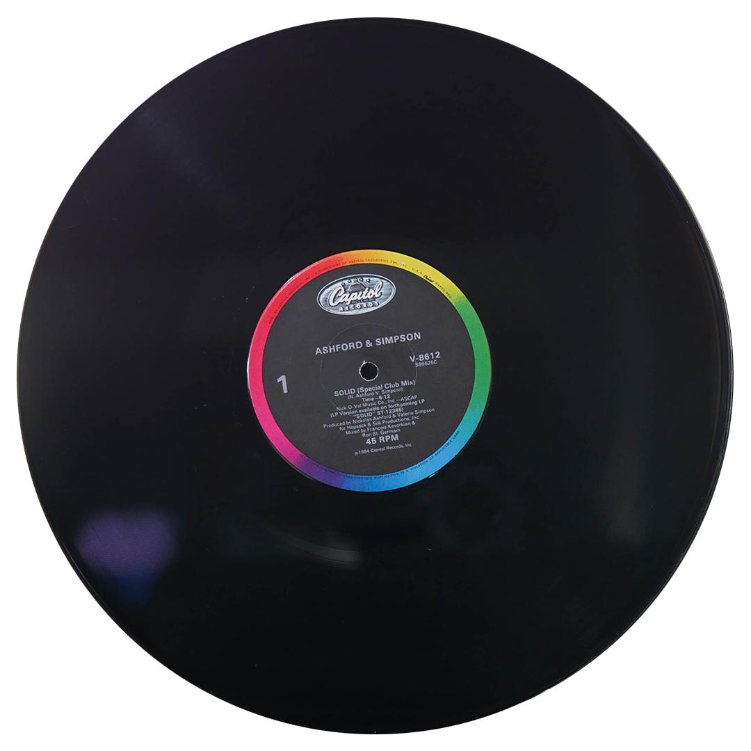 ASHFORD & SIMPSON - SOLID | 12" MAXI SINGLE USADO