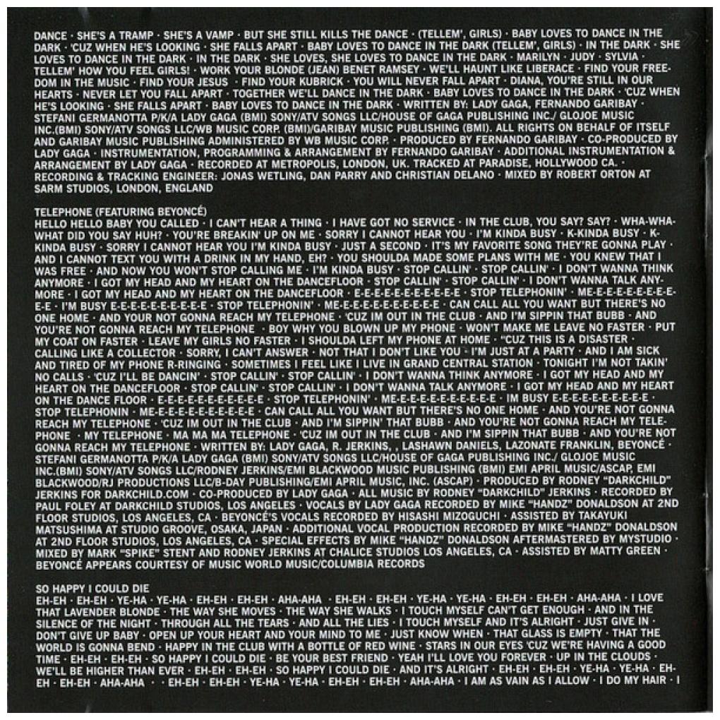 LADY GAGA - THE FAME MONSTER | CD