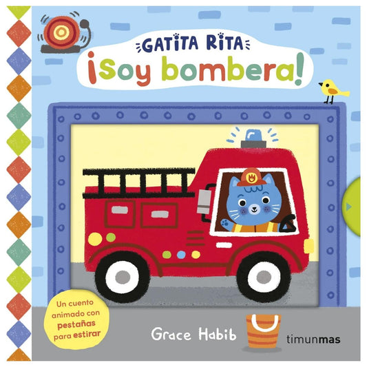 GATITA RITA. ¡SOY BOMBERA! (TODO CARTÓN) - GRACE HABIB | LIBRO