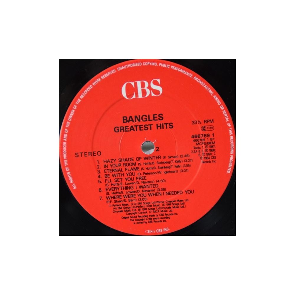 BANGLES - GREATEST HITS  | VINILO USADO