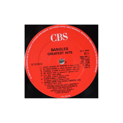 BANGLES - GREATEST HITS  | VINILO USADO