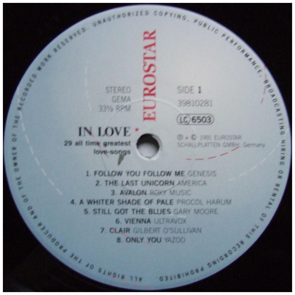 IN LOVE - 29 ALL TIME GREATEST LOVE SONGS (2LP) | VINILO USADO