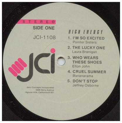 HIGH ENERGY - ORIGINAL TWELVE INCHES | VINILO USADO