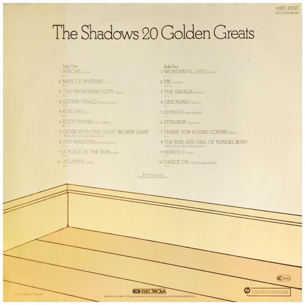 THE SHADOWS - 20 GOLDEN GREATS | VINILO USADO