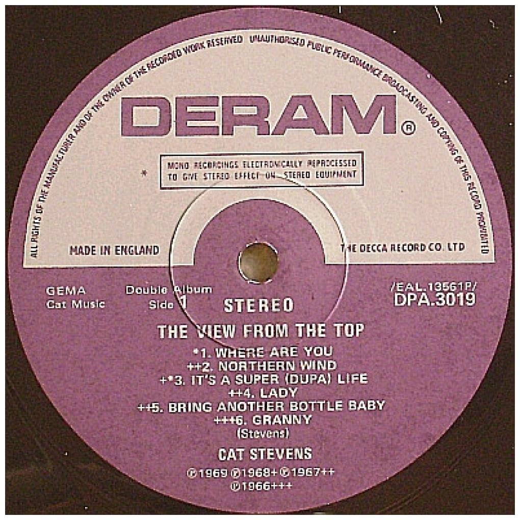 CAT STEVENS - THE VIEW FROM THE TOP (2LP) | VINILO USADO