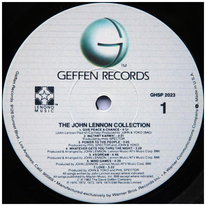 JOHN LENNON - THE JOHN LENNON COLLECTION | VINILO USADO