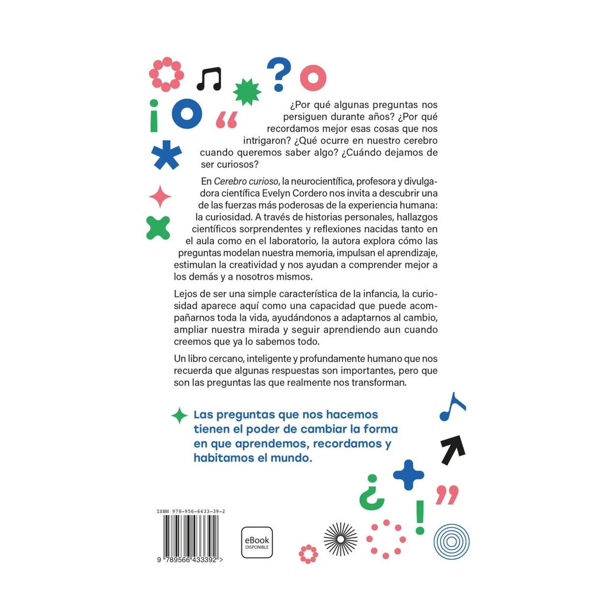 CEREBRO CURIOSO (TAPA RÚSTICA) - EVELYN CORDERO | LIBRO