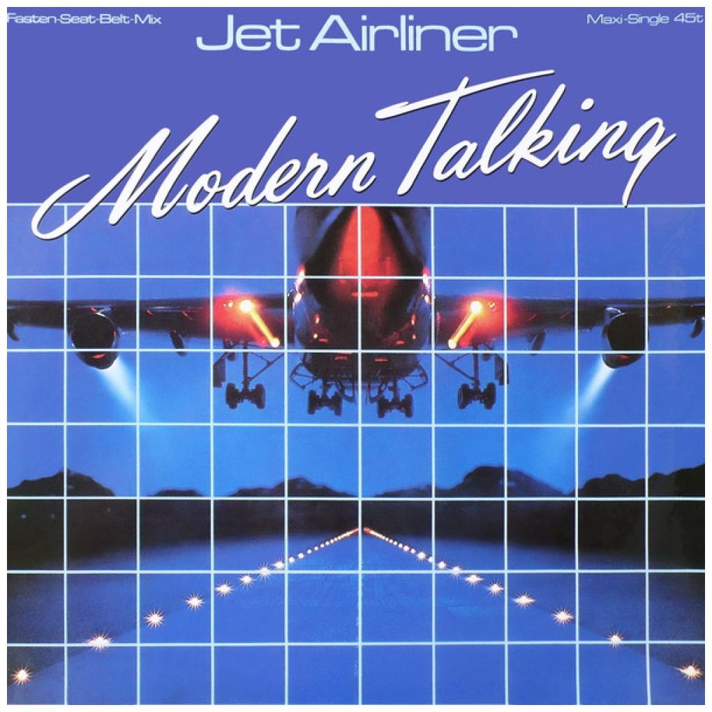MODERN TALKING - JET AIRLINER | 12'' MAXI SINGLE USADO