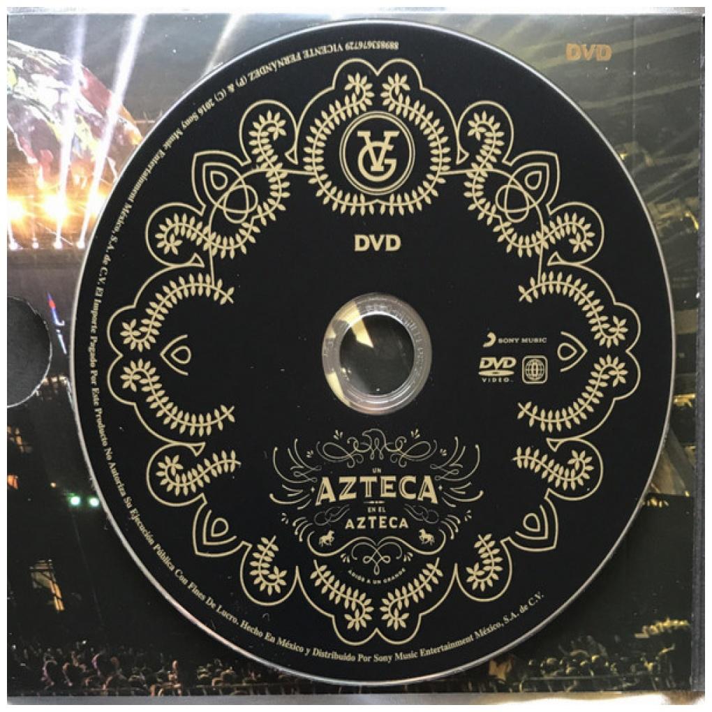 VICENTE FERNANDEZ - UN AZTECA EN EL AZTECA (2CD+DVD) | CD