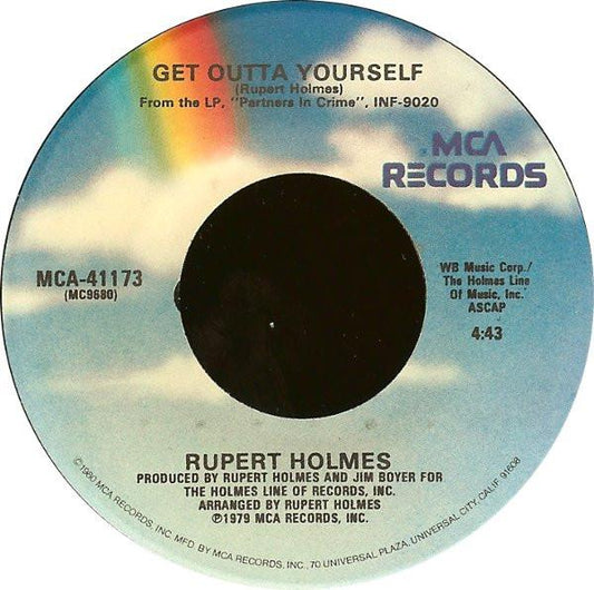 RUPERT HOLMES - HIM | 7" SINGLE VINILO USADO