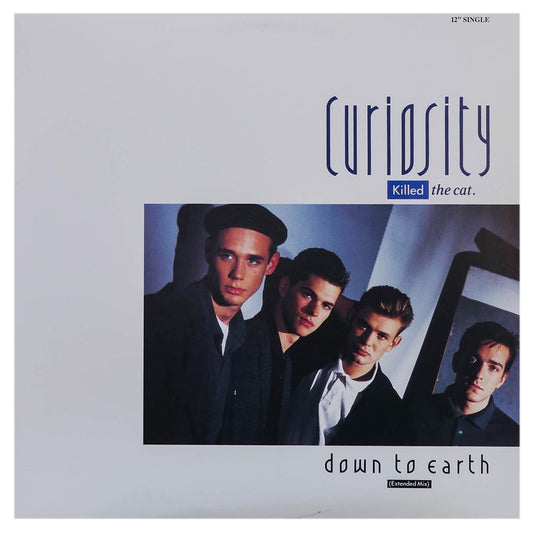 CURIOSITY KILLED THE CAT - DOWN TO EARTH | 12" MAXI SINGLE USADO
