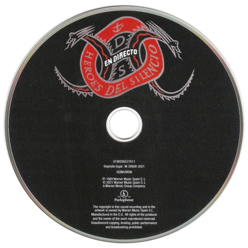HEROES DEL SILENCIO - EN DIRECTO (LP+CD) | VINILO