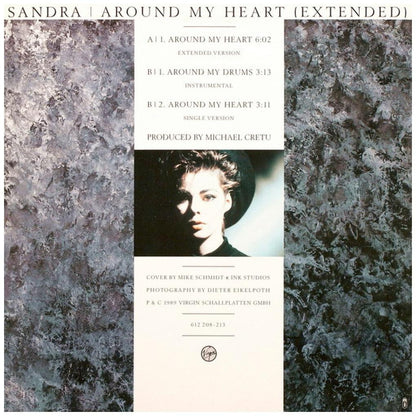 SANDRA - AROUND MY HEART | 12'' MAXI SINGLE USADO