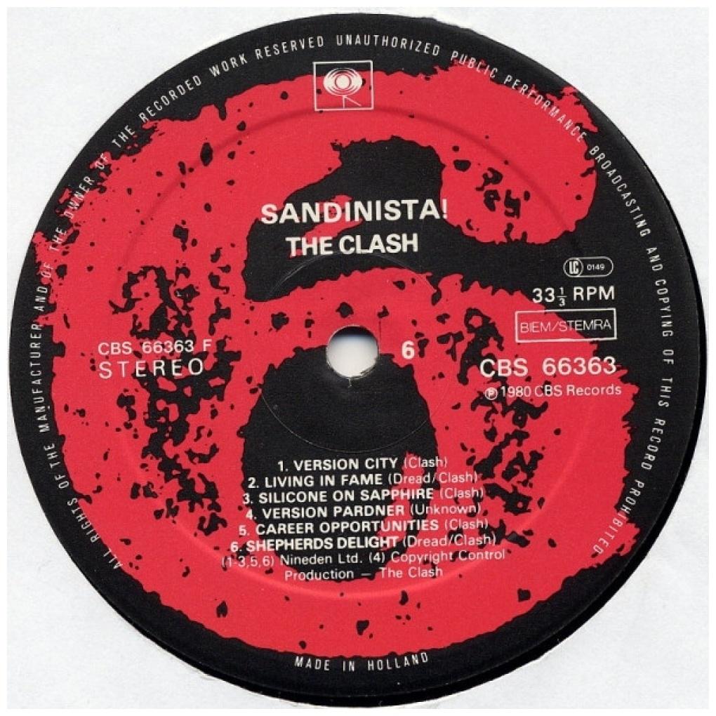 THE CLASH - SANDINISTA! | VINILO USADO
