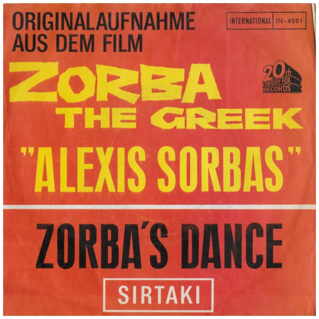 MIKIS THEODORAKIS - ZORBA'S DANCE, SIRTAKI | 7" SINGLE USADO