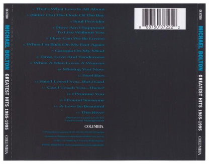 MICHAEL BOLTON - GREATEST HITS 1985-1995 | CD