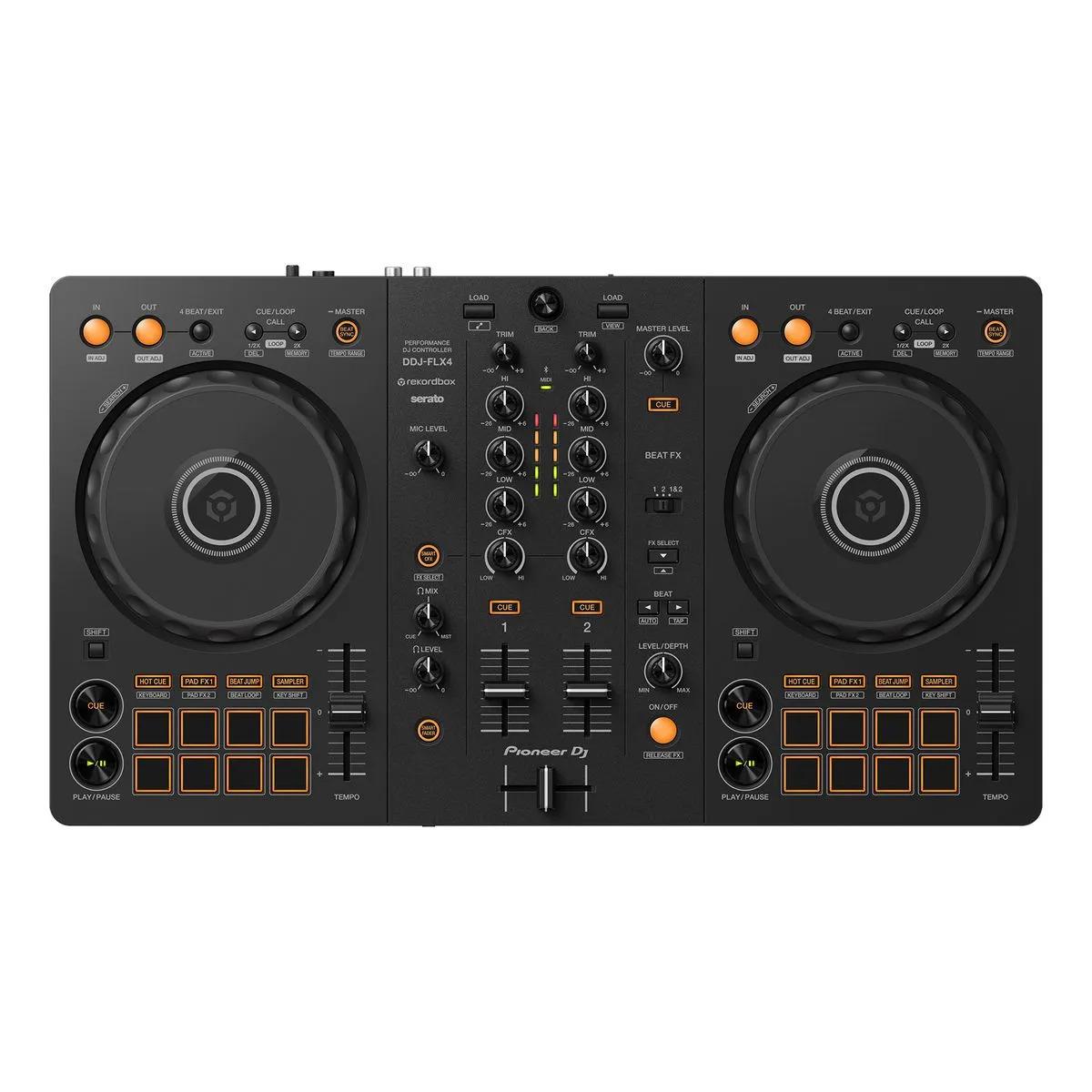 DDJ-FLX4 CONTROLADOR DJ 2 CANALES PIONEER DJ | AUDIO PRO