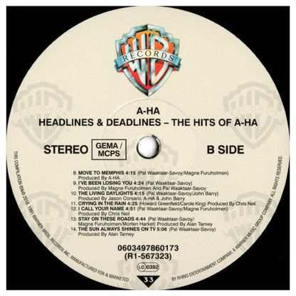 A-HA - HEADLINES AND DEADLINES | VINILO