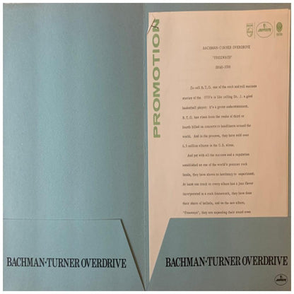 BUCHMAN TURNER OVERDRIVE - FREEWAYS | 7" SINGLE USADO