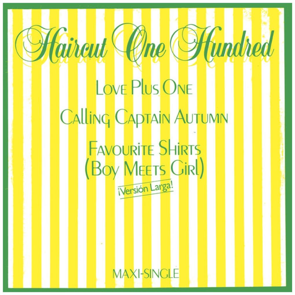 HAIRCUT ONE HUNDRED - LOVE PLUS ONE/FAVORITE SHIRTS | 12'' MAXI SINGLE USADO