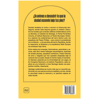 SANTIAGO SUBTERRÁNEO (TAPA BLANDA) - DANIELA AMÉSTICA | LIBRO
