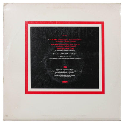 EURYTHMICS - SEXCRIME (NINETEEN EIGHTY. FOUR) | 12" MAXI SINGLE USADO