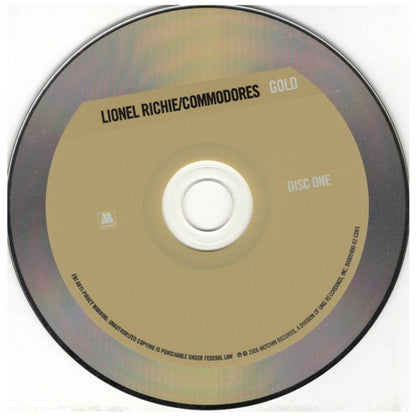 LIONEL RICHIE & COMMODORES - GOLD (2CD) | CD