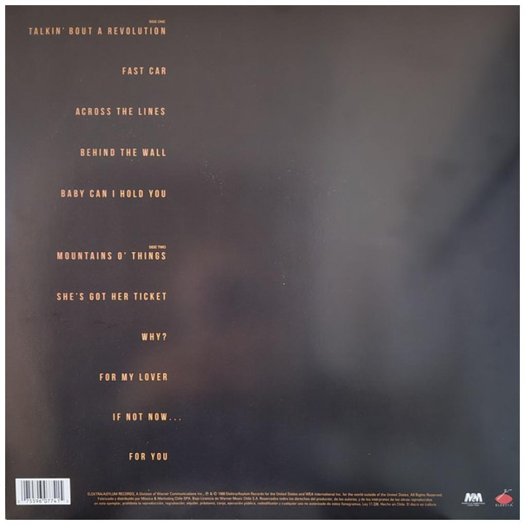 TRACY CHAPMAN - TRACY CHAPMAN | VINILO