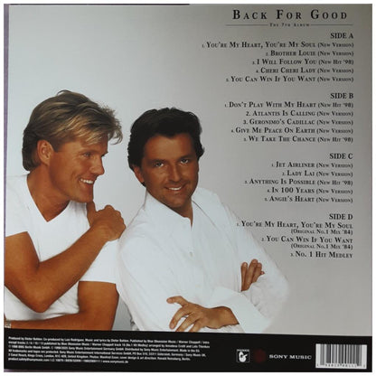 MODERN TALKING - BACK FOR GOOD (180GRS) (BLACK & WHITE MARBLED VINYL) (2LP) | VINILO
