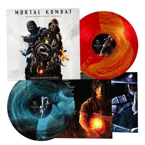 (PREVENTA) MORTAL KOMBAT - O.S.T. (2LP) (DELUXE EDITION) (SCORPION & SUB-ZERO COLOR VINYL) | VINILO