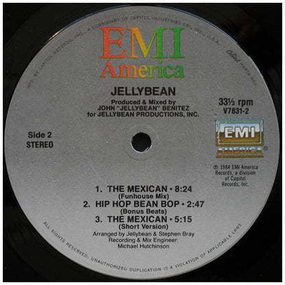 JELLYBEAN - THE MEXICAN | 12" MAXI SINGLE VINILO USADO