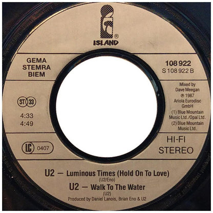 U2 - WITH OR WITHOUT YOU | 7" SINGLE USADO