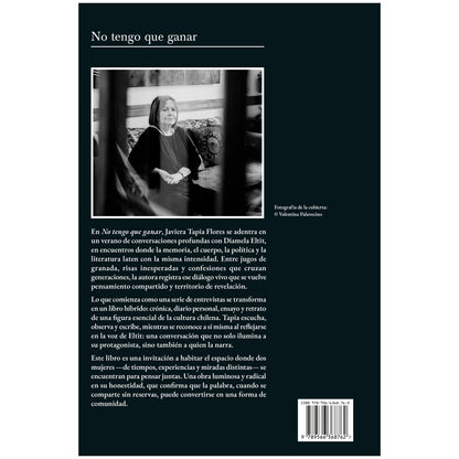 NO TENGO QUE GANAR (TAPA RÚSTICA) - JAVIERA TAPIA | LIBRO