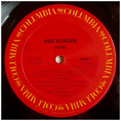 BOZ SCAGGS - HITS! | VINILO USADO