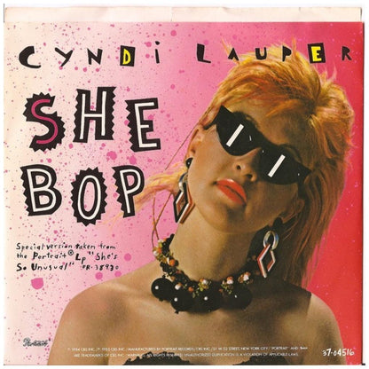 CYNDI LAUPER - SHE BOP | 7" SINGLE USADO