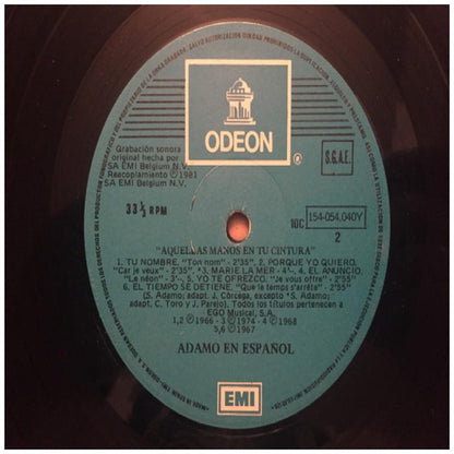 ADAMO - LAS 24 MEJORES CANCIONES EN ESPAÑOL (2LP) | VINILO USADO
