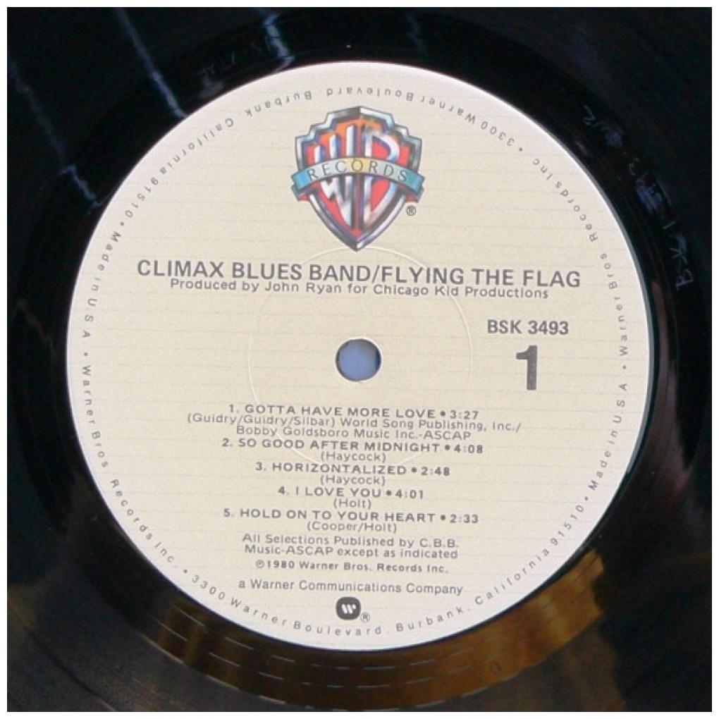 CLIMAX BLUES BAND - FLYING THE FLAG | VINILO USADO